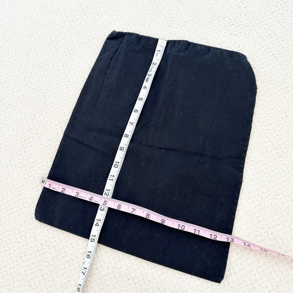 Rag and Bone Black Blue Drawstring Bag Shoe Boot Bag - Picture 3 of 4